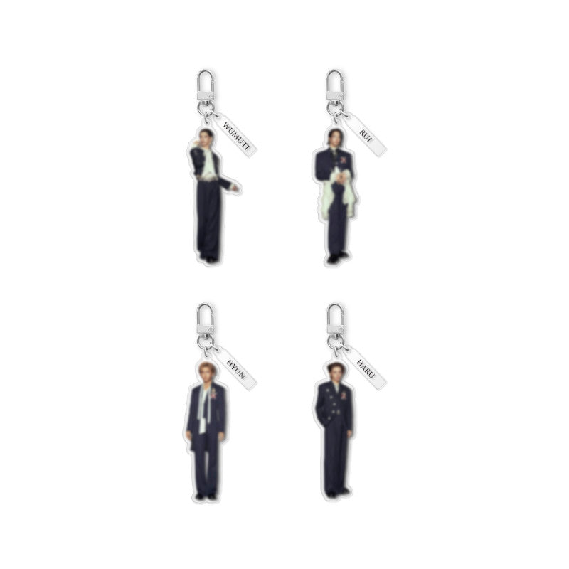 ACRYLIC KEYRING