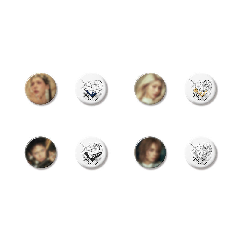 CAN BADGE SET